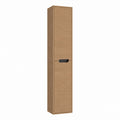 Badezimmer Hochschrank Eiche-Optik MDF rechteckig 35 x 160 x 30 cm
